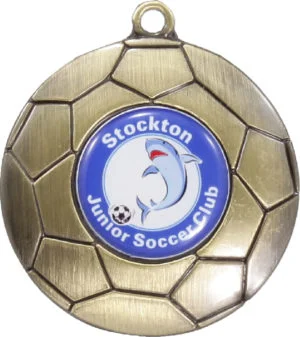 Football-Soccer Ball Logo Medal
