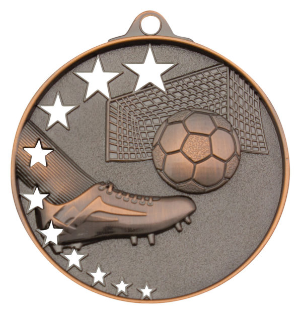 Stars Football-Soccer Medal