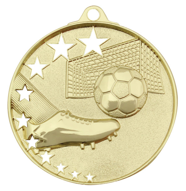 Stars Football-Soccer Medal