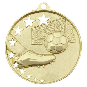 Stars Football-Soccer Medal