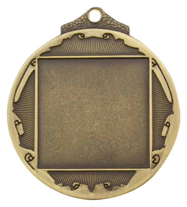 Football-Soccer Two Tone Gold Medal