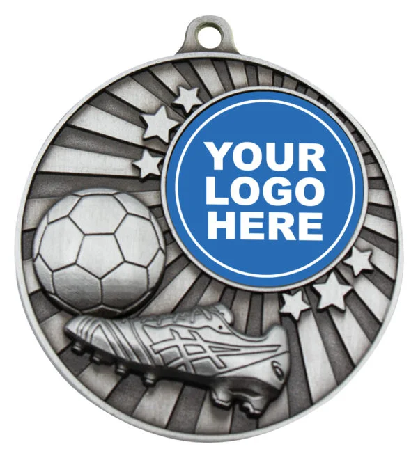 Impact Logo Football-Soccer Medal