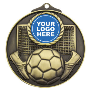 Football-Soccer Theme 70mm Medal