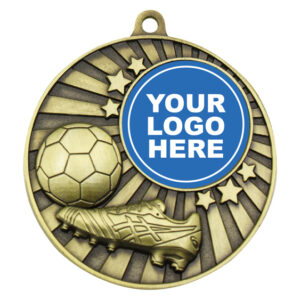 Impact Logo Football-Soccer Medal