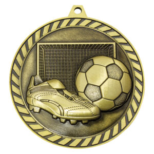 Venture 3D Football-Soccer Medal 60mm