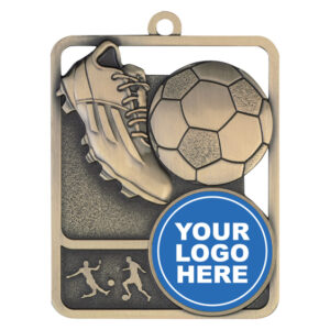 Rosetta Logo Football-Soccer Medal
