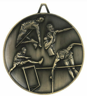 Heavyweight Male Track & Field Medal