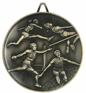 Heavyweight Female Track & Field Medal