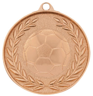 Classic Wreath Football-Soccer Medal