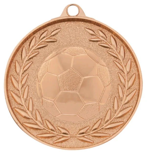 Classic Wreath Football-Soccer Medal