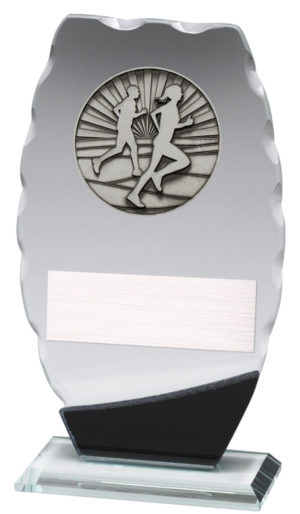 Clipped Oval Cross Country-Running