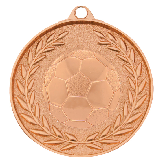 Classic Wreath Football-Soccer Medal