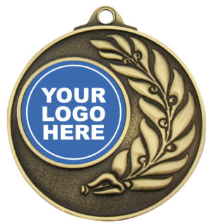 Antique Eco Wreath Medal