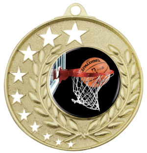 Star Series-Basketball Medal