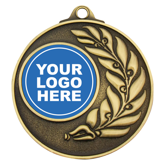 Antique Eco Wreath Medal