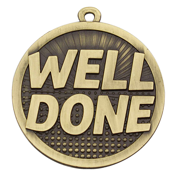 Well Done Gold Medal