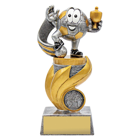 Football Character Flame